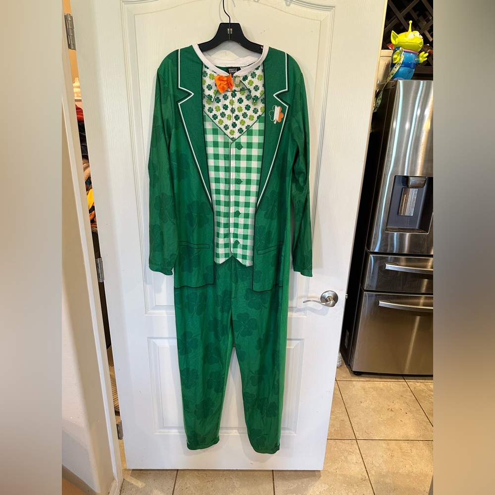 Briefly Stated Leprechaun Costume Union St. Patrick's Day One Piece medium
